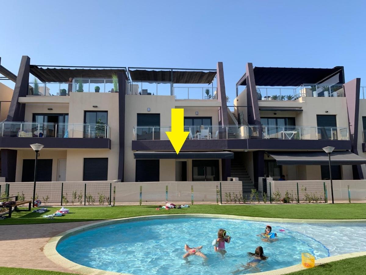 Higuericas 411 - Planta Baja - Vista Piscina - Cerca Playa Apartment Pilar de la Horadada Bagian luar foto